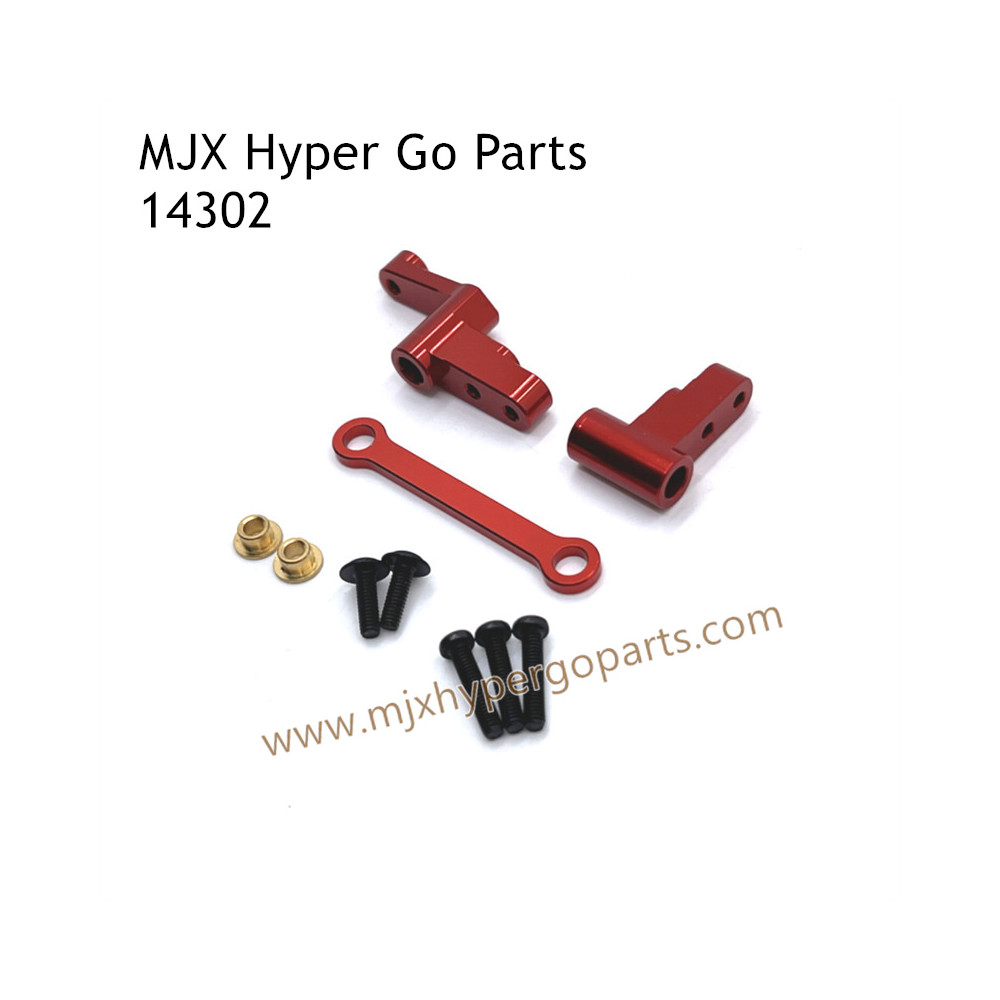 MJX Hyper Go 14302 Upgrade Parts Steering Kit Red MJX Hyper Go 14302 Upgrade Parts Steering Kit Red