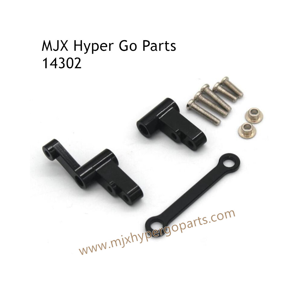 MJX Hyper Go 14302 Upgrade Parts Steering Kit Black MJX Hyper Go 14302 Upgrade Parts Steering Kit Black