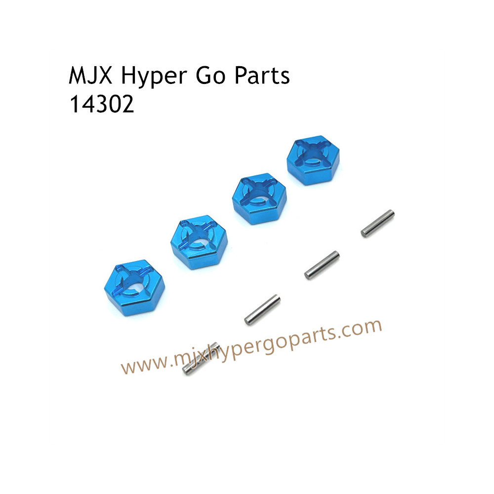 MJX Hyper Go 14302 RC Upgrade Parts Metal Hex Nuts Blue MJX Hyper Go 14302 RC Upgrade Parts Metal Hex Nuts Blue