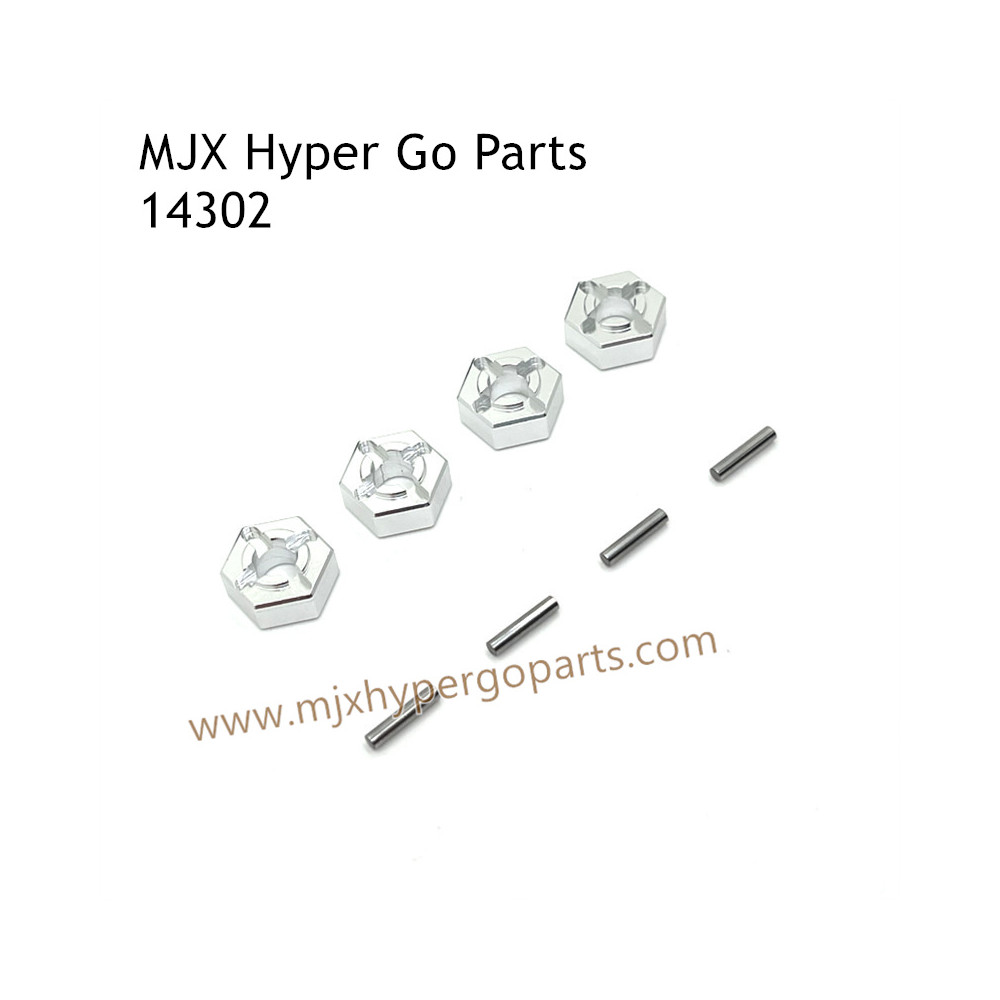 MJX Hyper Go 14302 RC Upgrade Parts Metal Hex Nuts Silver MJX Hyper Go 14302 RC Upgrade Parts Metal Hex Nuts Silver