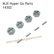 MJX Hyper Go 14302 RC Upgrade Parts Metal Hex Nuts Gray