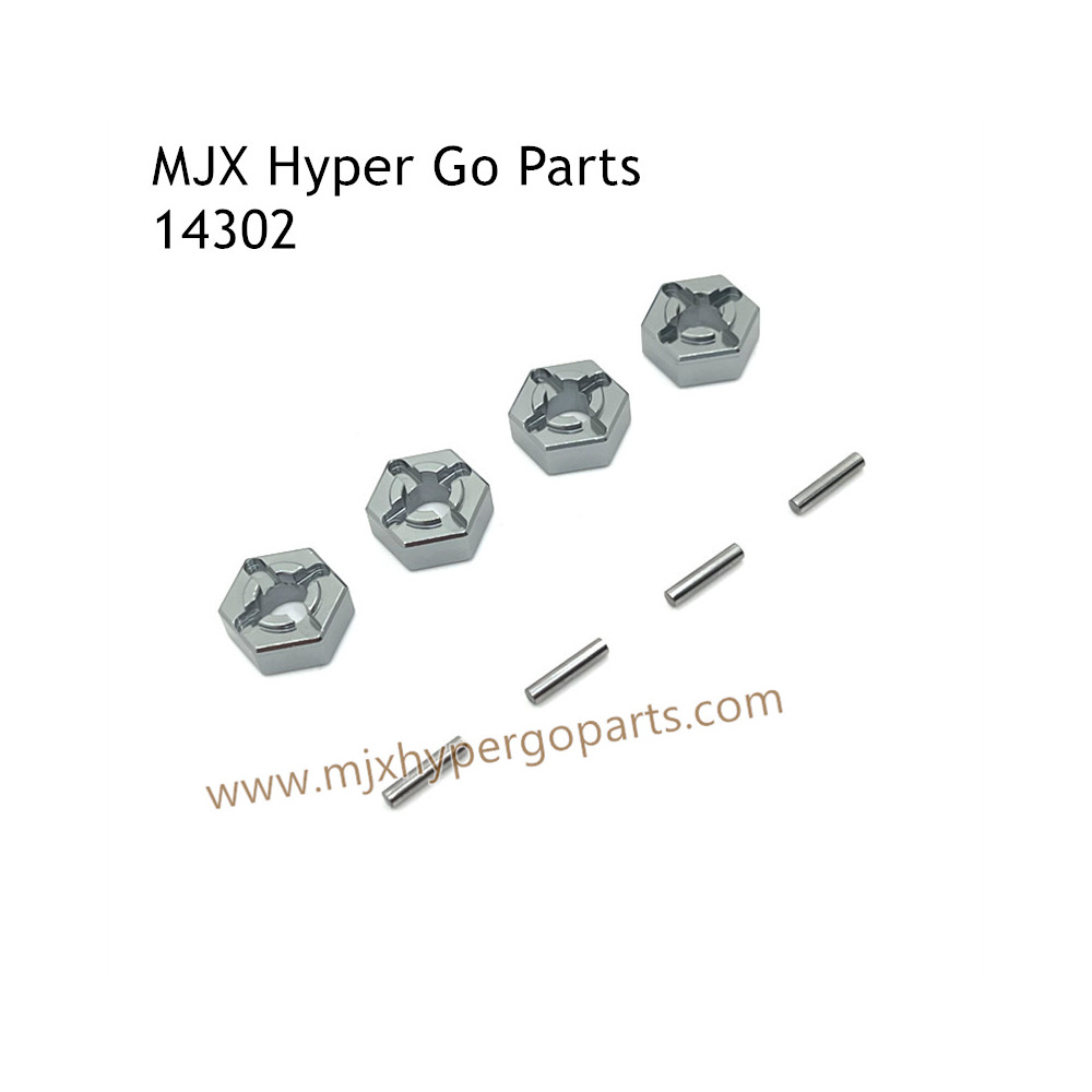 MJX Hyper Go 14302 RC Upgrade Parts Metal Hex Nuts Gray MJX Hyper Go 14302 RC Upgrade Parts Metal Hex Nuts Gray