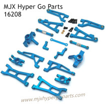 MJX Hyper Go 16208 RC Car Upgrade Parts Lists Blue