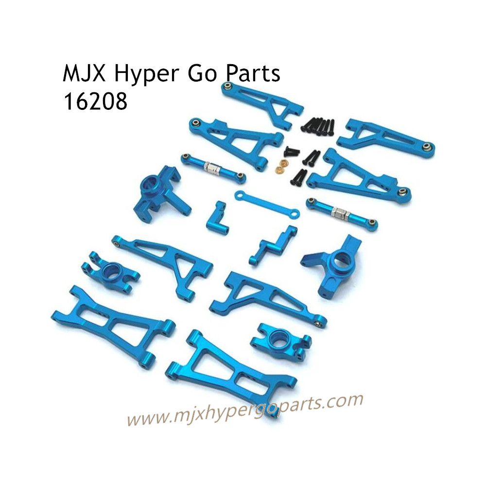 MJX Hyper Go 16208 RC Car Upgrade Parts Lists Blue MJX Hyper Go 16208 RC Car Upgrade Parts Lists Blue