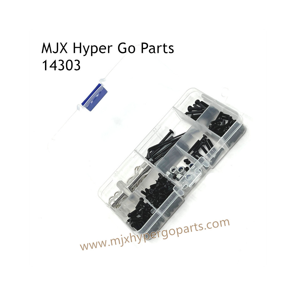 MJX Hyper Go 14303 RC Car Upgrade Parts Screws Box MJX Hyper Go 14303 RC Car Upgrade Parts Screws Box