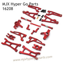 MJX Hyper Go 16208 RC Car Upgrade Parts Lists Red