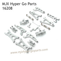 MJX Hyper Go 16208 RC Car Upgrade Parts Lists Silver