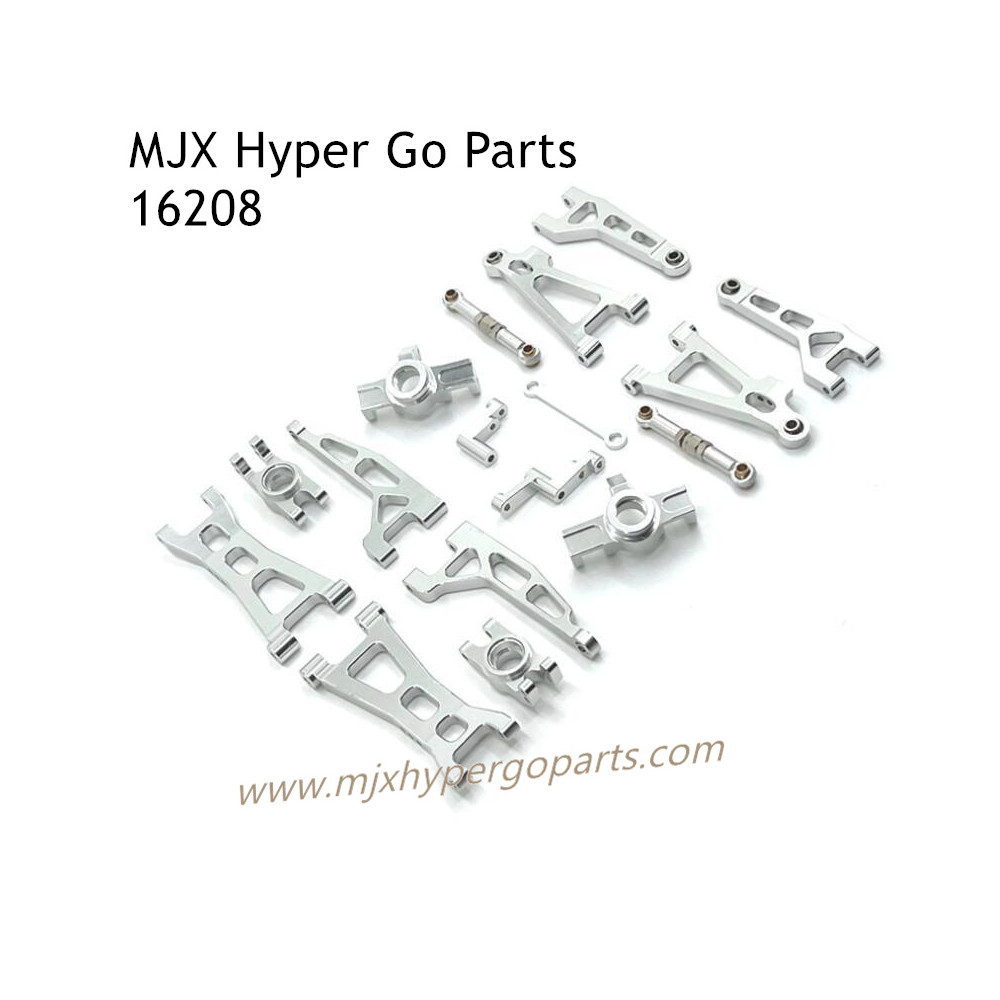 MJX Hyper Go 16208 RC Car Upgrade Parts Lists Silver MJX Hyper Go 16208 RC Car Upgrade Parts Lists Silver