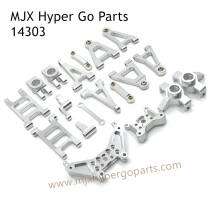 MJX Hyper Go 14303 RC Car Upgrade Parts Metal Kit Silver