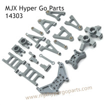 MJX Hyper Go 14303 RC Car Upgrade Parts Metal Kit Gray