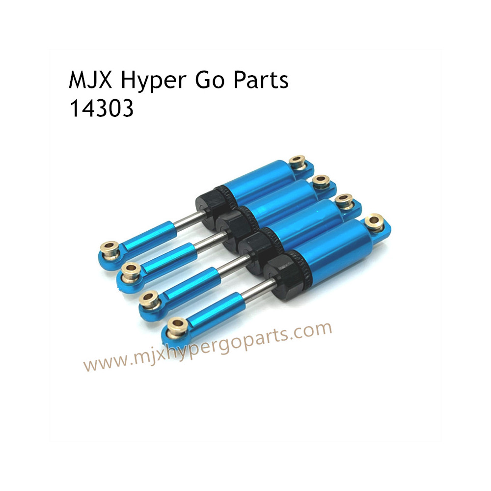 MJX Hyper Go 14303 RC Car Upgrade Parts Metal Shock Blue MJX Hyper Go 14303 RC Car Upgrade Parts Metal Shock Blue
