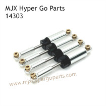 MJX Hyper Go 14303 RC Car Upgrade Parts Metal Shock Silver