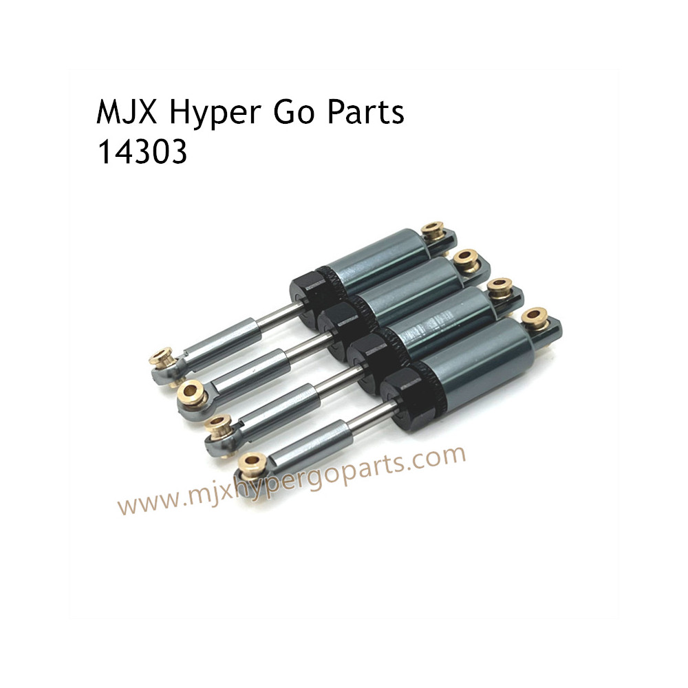 MJX Hyper Go 14303 RC Car Upgrade Parts Metal Shock Gray MJX Hyper Go 14303 RC Car Upgrade Parts Metal Shock Gray