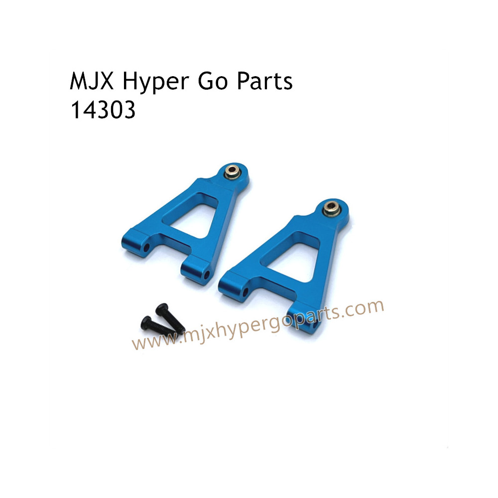 MJX Hyper Go 14303 RC Car Upgrade Parts Metal Front Lower Swing Arm Blue MJX Hyper Go 14303 RC Car Upgrade Parts Metal Front Lower Swing Arm Blue