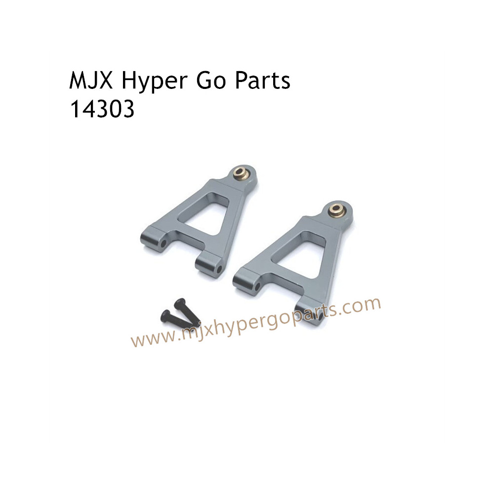 MJX Hyper Go 14303 RC Car Upgrade Parts Metal Front Lower Swing Arm Gray MJX Hyper Go 14303 RC Car Upgrade Parts Metal Front Lower Swing Arm Gray