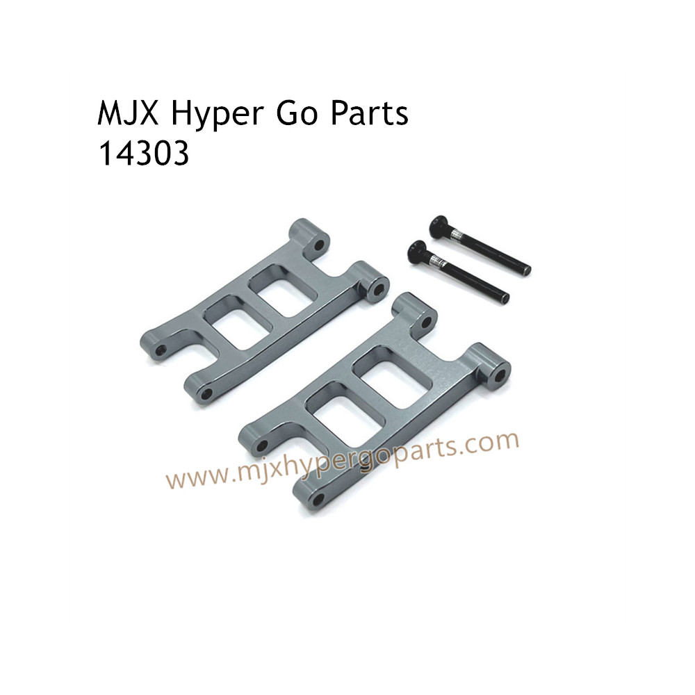 MJX Hyper Go 14303 RC Car Upgrade Parts Metal Rear Lower Swing Arm Gray MJX Hyper Go 14303 RC Car Upgrade Parts Metal Rear Lower Swing Arm Gray