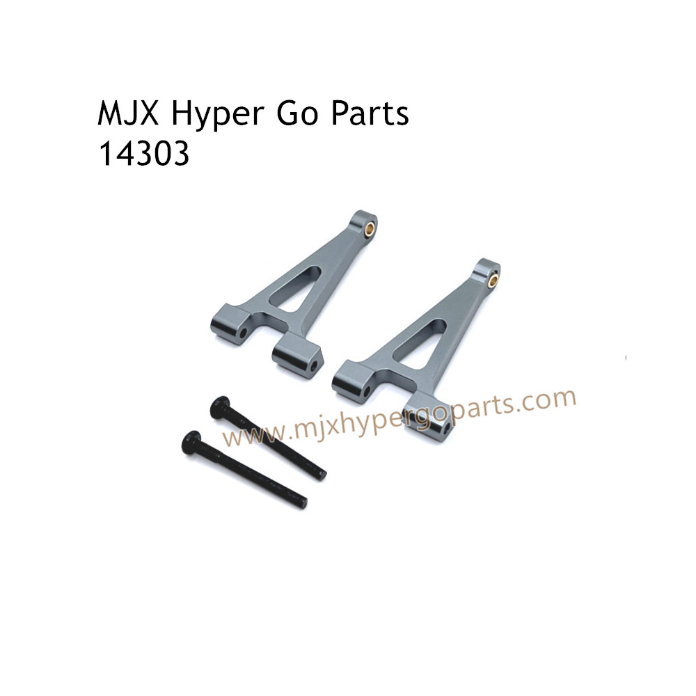 MJX Hyper Go 14303 RC Car Upgrade Parts Metal Rear Upper Swing Arm Gray MJX Hyper Go 14303 RC Car Upgrade Parts Metal Rear Upper Swing Arm Gray