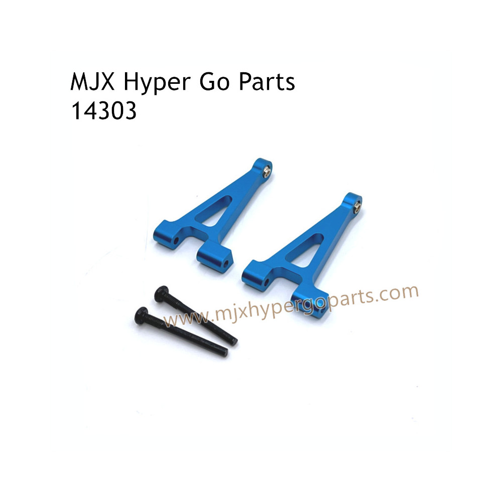 MJX Hyper Go 14303 RC Car Upgrade Parts Metal Rear Upper Swing Arm Blue MJX Hyper Go 14303 RC Car Upgrade Parts Metal Rear Upper Swing Arm Blue