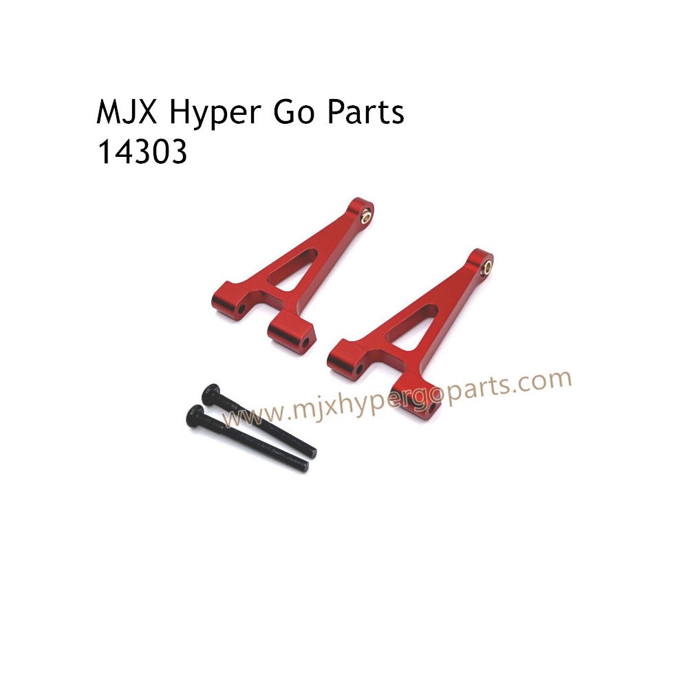 MJX Hyper Go 14303 RC Car Upgrade Parts Metal Rear Upper Swing Arm Red MJX Hyper Go 14303 RC Car Upgrade Parts Metal Rear Upper Swing Arm Red
