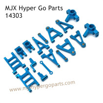 MJX Hyper Go 14303 RC Car Upgrade Parts Metal Parts List Blue
