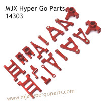 MJX Hyper Go 14303 RC Car Upgrade Parts Metal Parts List Red