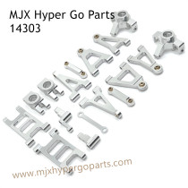MJX Hyper Go 14303 RC Car Upgrade Parts Metal Parts List Silver