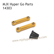 MJX Hyper Go 14303 RC Car Upgrade Parts Metal Connect Rods Gold