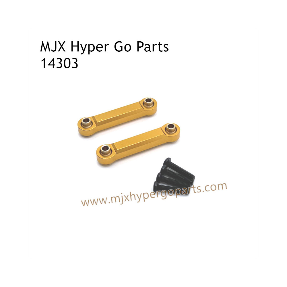 MJX Hyper Go 14303 RC Car Upgrade Parts Metal Connect Rods Gold MJX Hyper Go 14303 RC Car Upgrade Parts Metal Connect Rods Gold