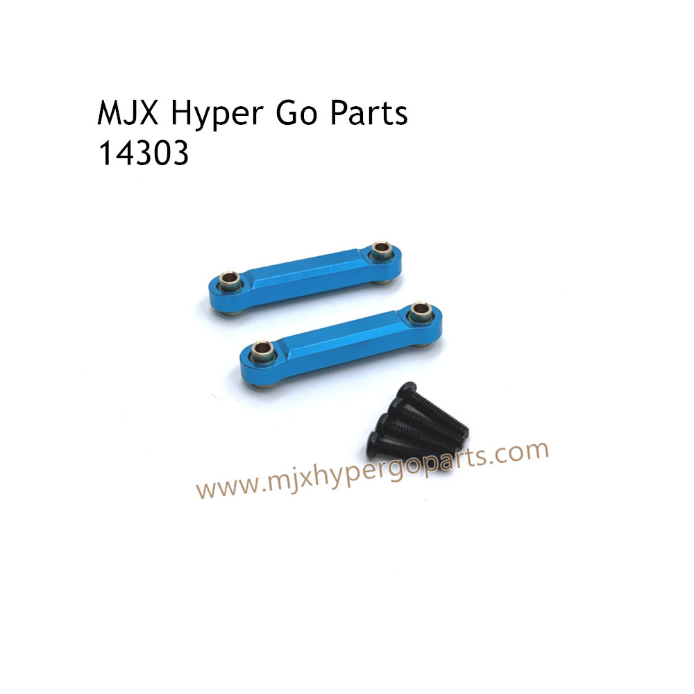 MJX Hyper Go 14303 RC Car Upgrade Parts Metal Connect Rods Blue MJX Hyper Go 14303 RC Car Upgrade Parts Metal Connect Rods Blue