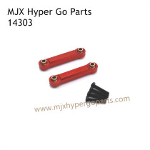 MJX Hyper Go 14303 RC Car Upgrade Parts Metal Connect Rods Red