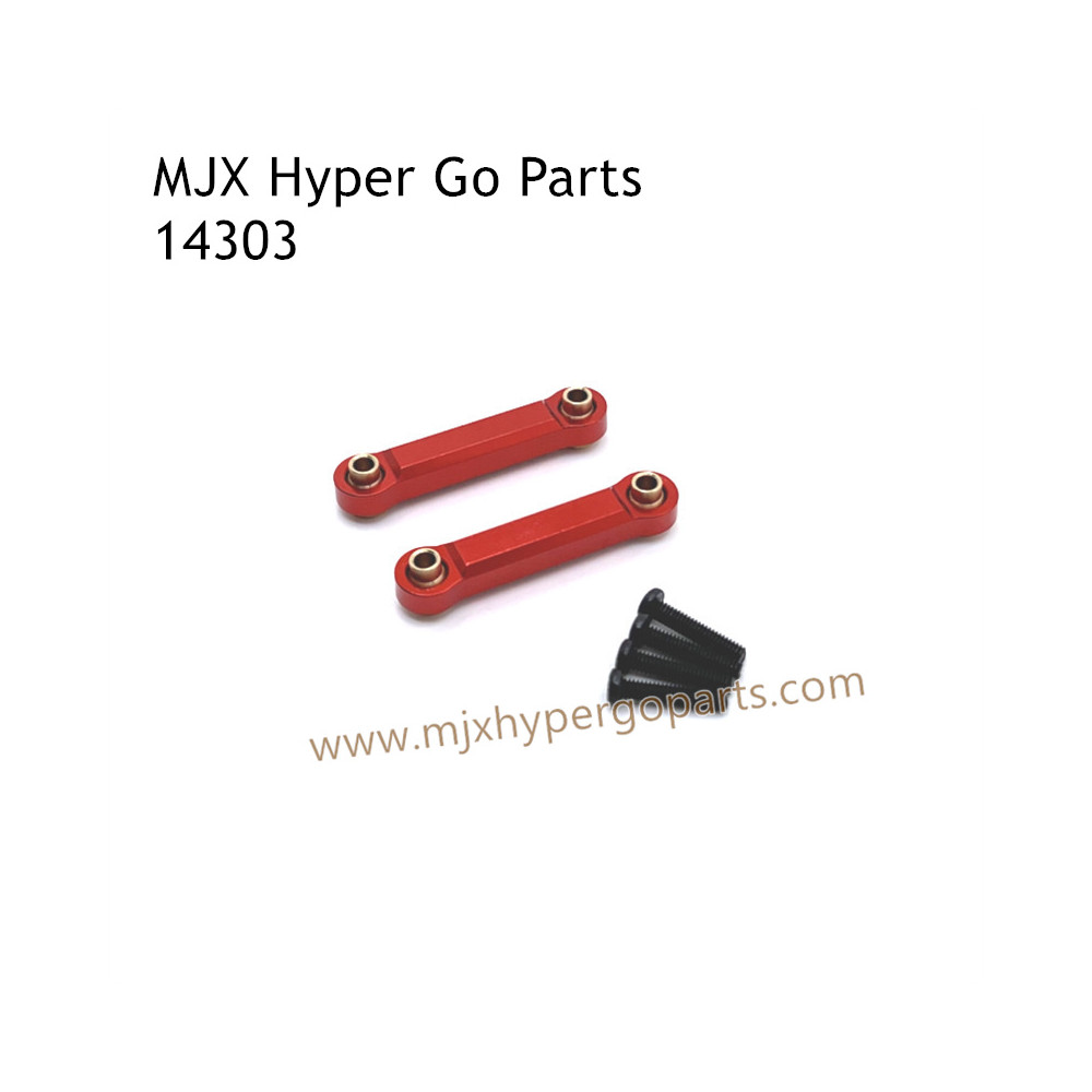 MJX Hyper Go 14303 RC Car Upgrade Parts Metal Connect Rods Red MJX Hyper Go 14303 RC Car Upgrade Parts Metal Connect Rods Red