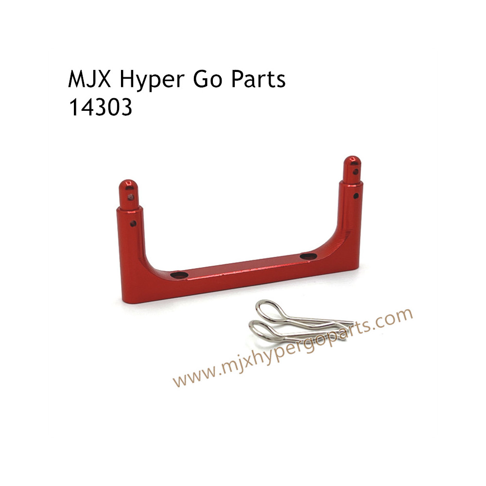 MJX Hyper Go 14303 RC Car Upgrade Parts Front Car Shell Pillar Red