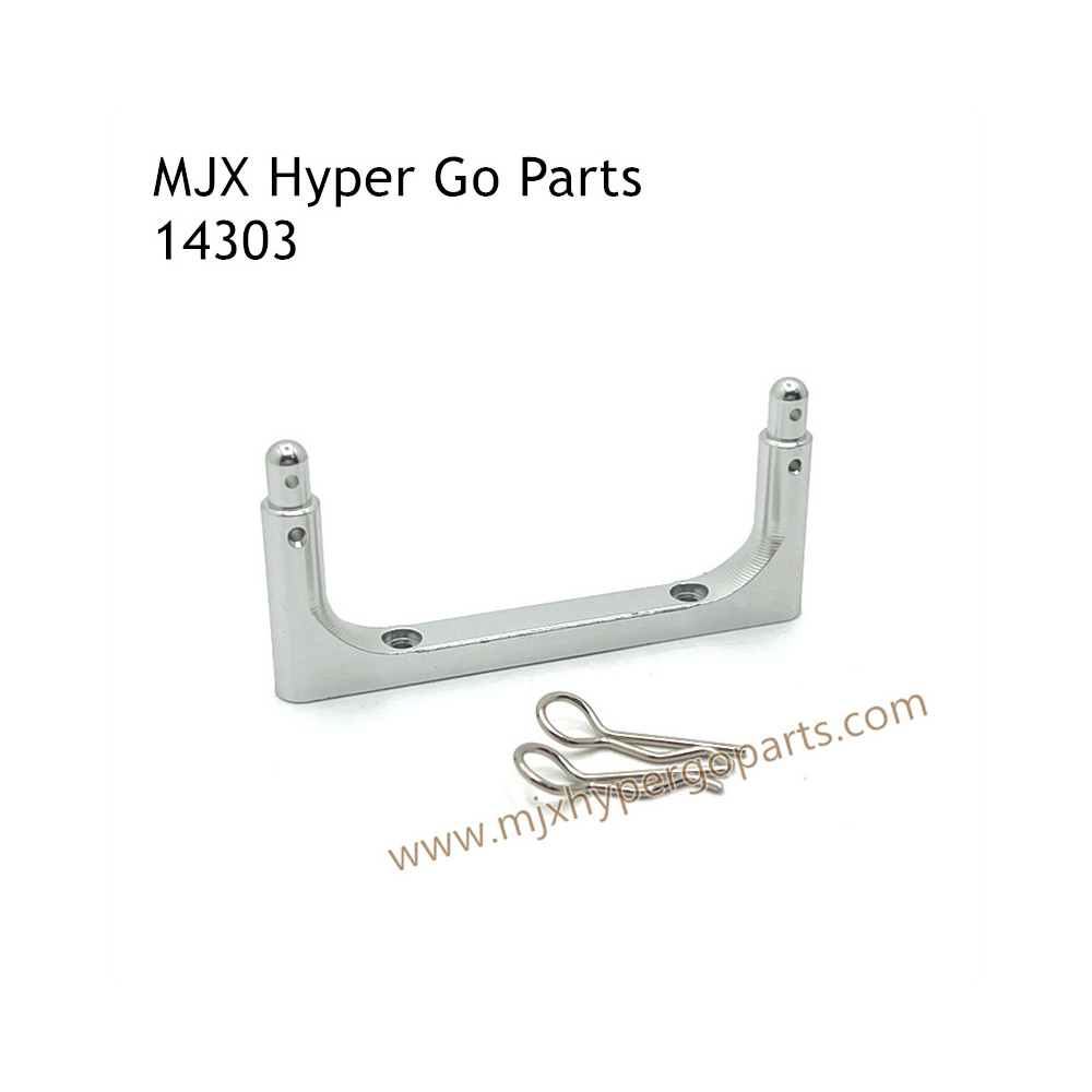 MJX Hyper Go 14303 RC Car Upgrade Parts Front Car Shell Pillar Silver