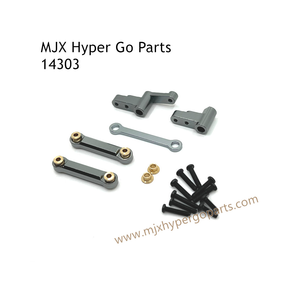 MJX Hyper Go 14303 RC Car Upgrade Parts Connect Rod and Steering Kit Gray MJX Hyper Go 14303 RC Car Upgrade Parts Connect Rod and Steering Kit Gray