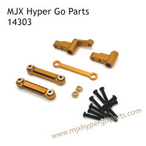 MJX Hyper Go 14303 RC Car Upgrade Parts Connect Rod and Steering Kit Gold