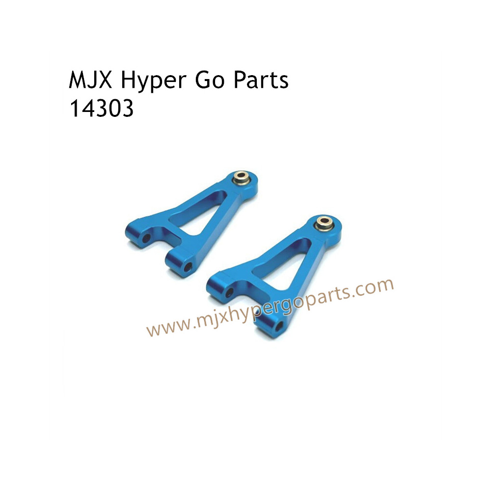 MJX Hyper Go 14303 RC Car Upgrade Parts Front Upper Swing Arm Blue MJX Hyper Go 14303 RC Car Upgrade Parts Front Upper Swing Arm Blue