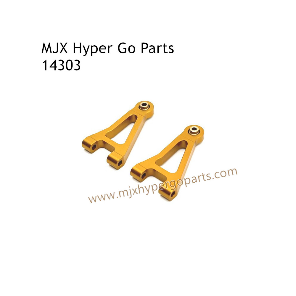 MJX Hyper Go 14303 RC Car Upgrade Parts Front Upper Swing Arm Gold MJX Hyper Go 14303 RC Car Upgrade Parts Front Upper Swing Arm Gold