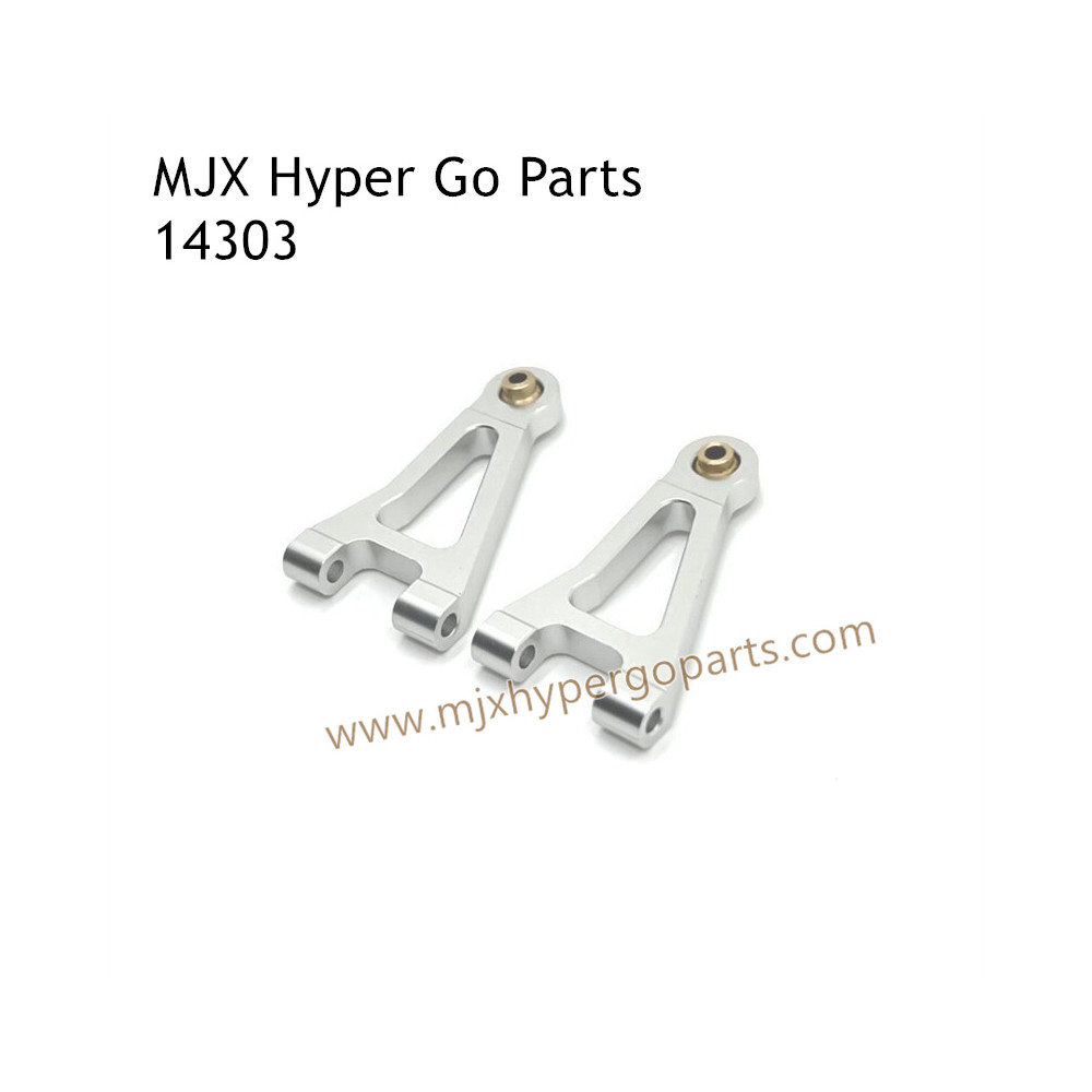 MJX Hyper Go 14303 RC Car Upgrade Parts Front Upper Swing Arm Silver MJX Hyper Go 14303 RC Car Upgrade Parts Front Upper Swing Arm Silver