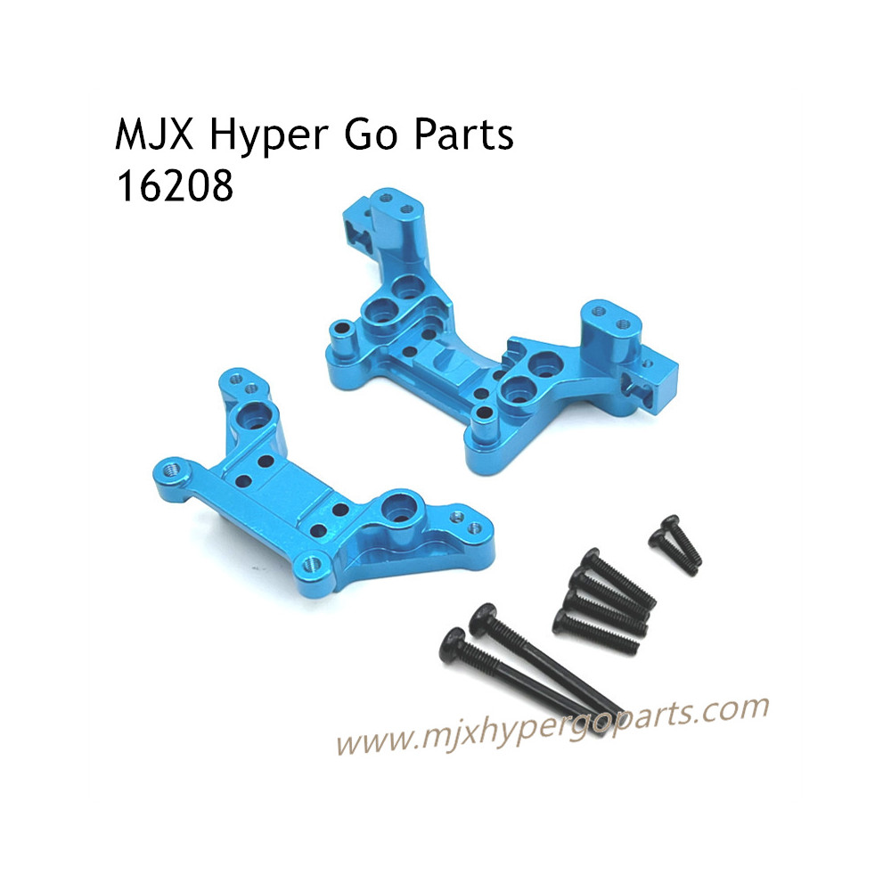 MJX Hyper Go 16208 RC Car Upgrade Parts Shock Tower Blue MJX Hyper Go 16208 RC Car Upgrade Parts Shock Tower Blue