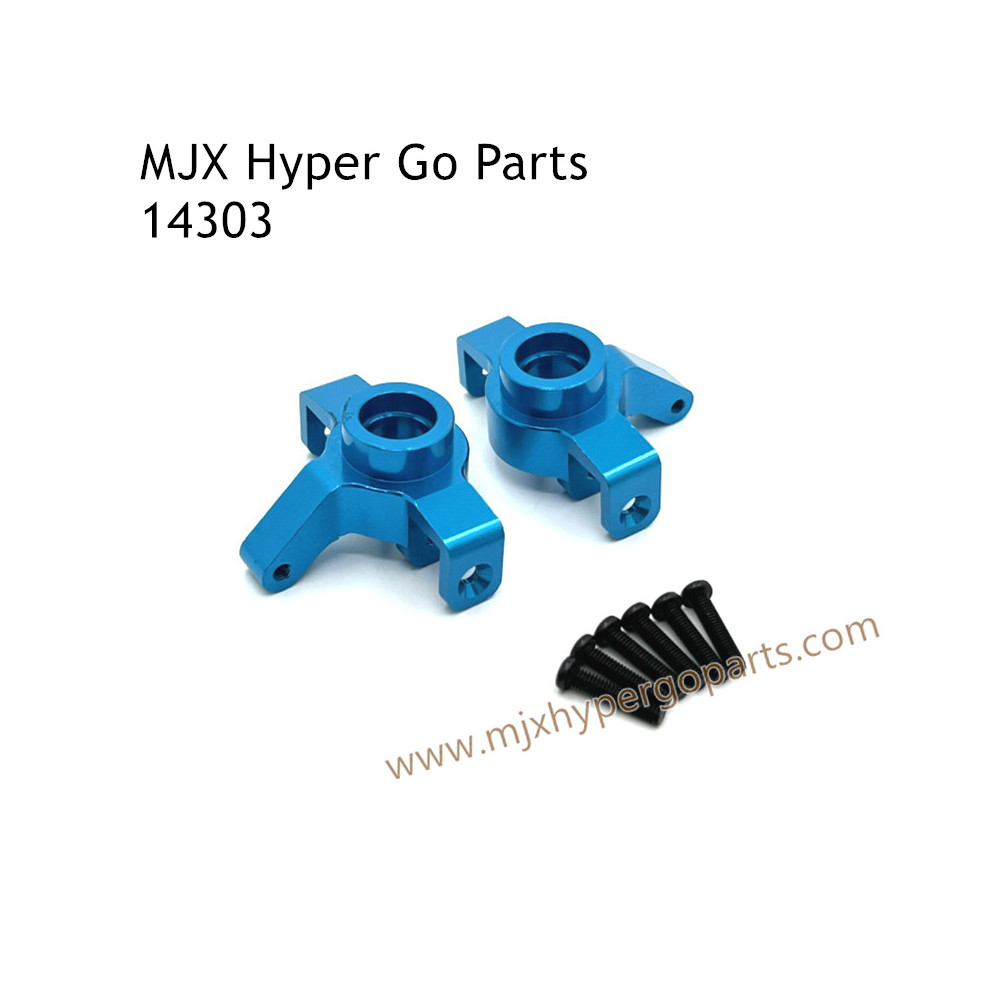 MJX Hyper Go 14303 RC Car Upgrade Parts Front Steering Cups Blue MJX Hyper Go 14303 RC Car Upgrade Parts Front Steering Cups Blue