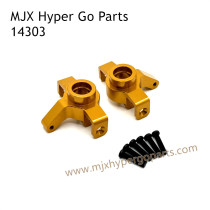 MJX Hyper Go 14303 RC Car Upgrade Parts Front Steering Cups Gold
