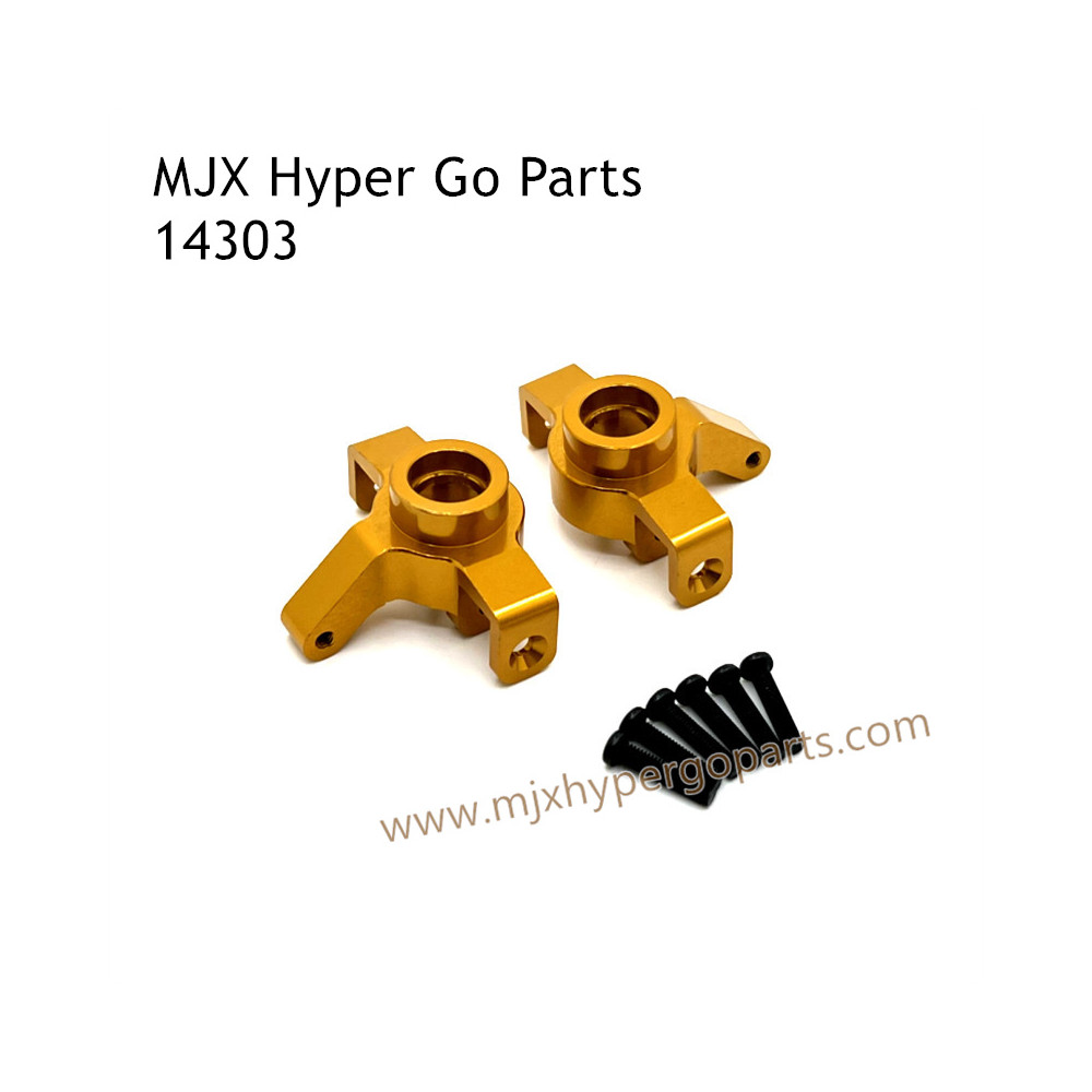 MJX Hyper Go 14303 RC Car Upgrade Parts Front Steering Cups Gold MJX Hyper Go 14303 RC Car Upgrade Parts Front Steering Cups Gold