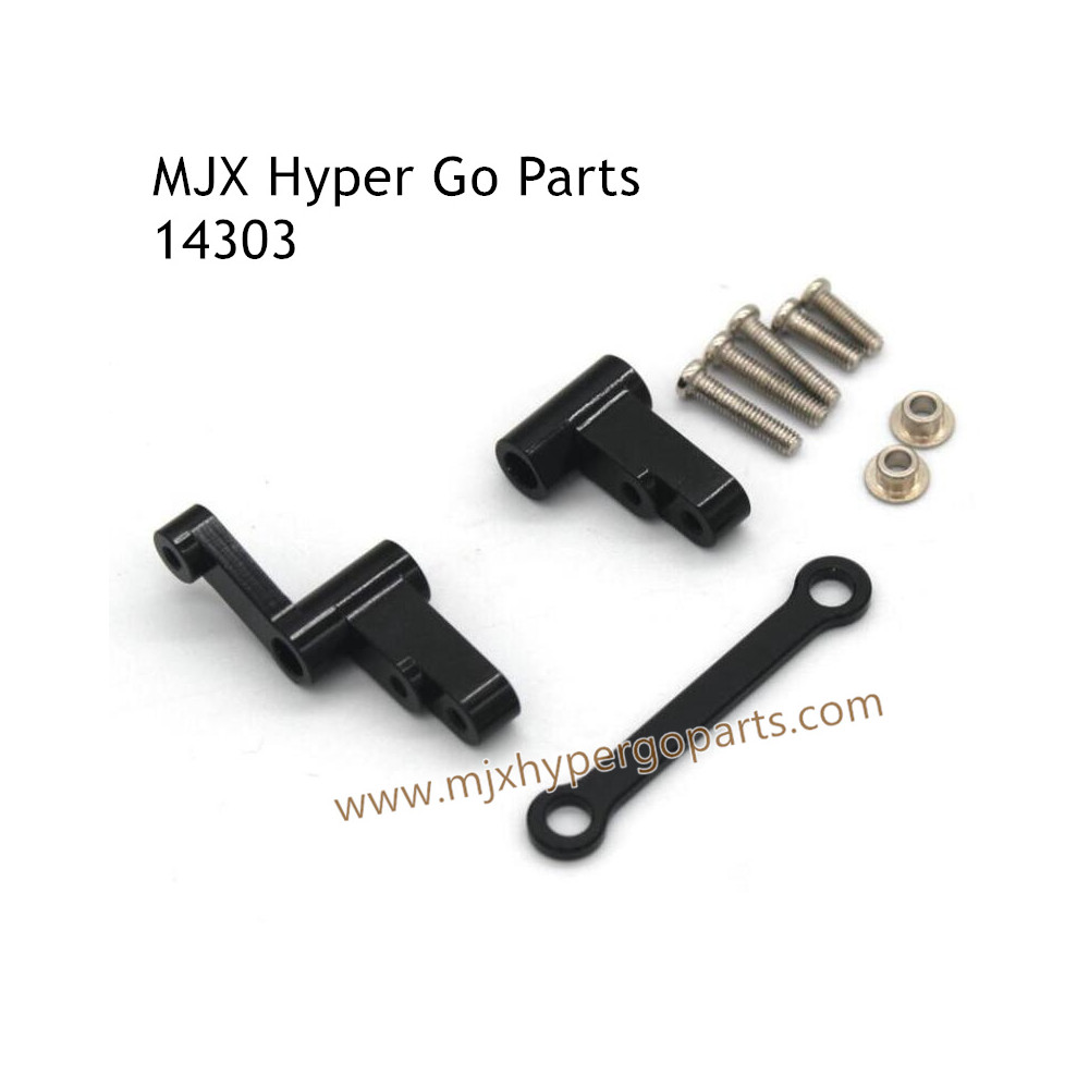 MJX Hyper Go 14303 RC Car Upgrade Parts Steering Kit Black MJX Hyper Go 14303 RC Car Upgrade Parts Steering Kit Black