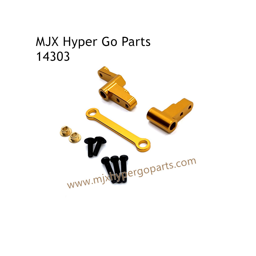 MJX Hyper Go 14303 RC Car Upgrade Parts Steering Kit Gold MJX Hyper Go 14303 RC Car Upgrade Parts Steering Kit Gold