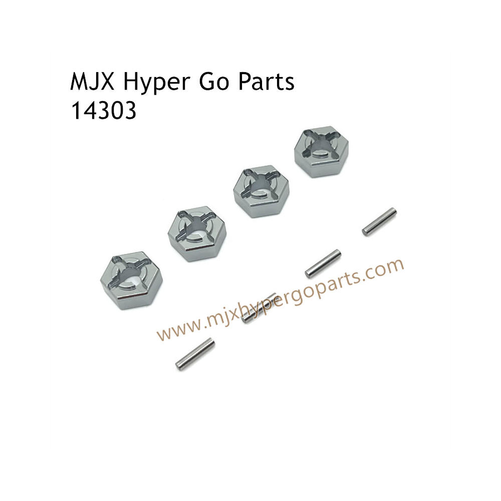MJX Hyper Go 14303 RC Car Upgrade Parts Metal Hex Nuts Gray MJX Hyper Go 14303 RC Car Upgrade Parts Metal Hex Nuts Gray