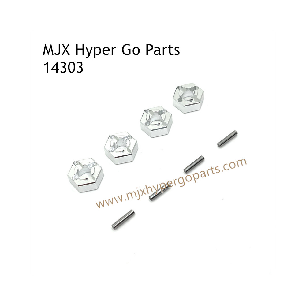 MJX Hyper Go 14303 RC Car Upgrade Parts Metal Hex Nuts Silver MJX Hyper Go 14303 RC Car Upgrade Parts Metal Hex Nuts Silver