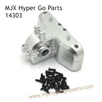 MJX Hyper Go 14303 RC Car Upgrade Parts Rear Gearbox Cover Silver