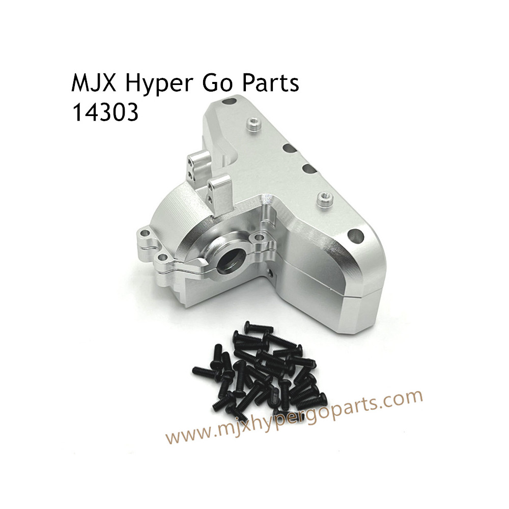 MJX Hyper Go 14303 RC Car Upgrade Parts Rear Gearbox Cover Silver MJX Hyper Go 14303 RC Car Upgrade Parts Rear Gearbox Cover Silver