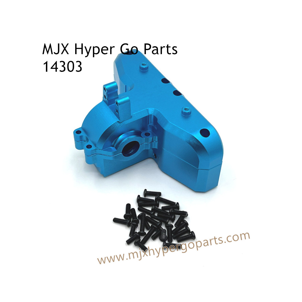 MJX Hyper Go 14303 RC Car Upgrade Parts Rear Gearbox Cover Blue MJX Hyper Go 14303 RC Car Upgrade Parts Rear Gearbox Cover Blue
