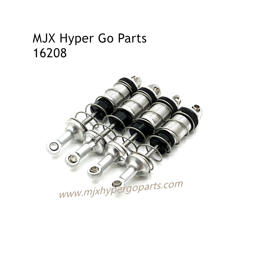 MJX Hyper Go 16208 RC Car Upgrade Parts Shock Absorbers Silver MJX Hyper Go 16208 RC Car Upgrade Parts Shock Absorbers Silver